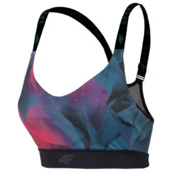 4F - Women's Sports Bra AOP - Brassière -Maloja Magasi 4f womens sports bra aop brassiere 1