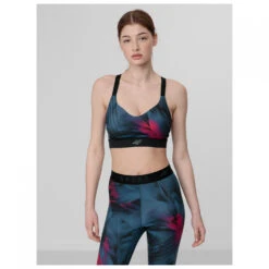 4F - Women's Sports Bra AOP - Brassière -Maloja Magasi 4f womens sports bra aop brassiere detail 3