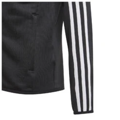 Adidas - Boy's 3 Stripes Full Zip Hoodie - Sweat à Capuche -Maloja Magasi adidas boys 3 stripes full zip hoodie sweat a capuche detail 5