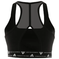 Adidas - Women's Powerreact Medium Support 3-Stripes - Brassière 12 Adidas - Women's Powerreact Medium Support 3-Stripes - Brassière -Maloja Magasi adidas womens powerreact medium support 3 stripes brassiere detail 5