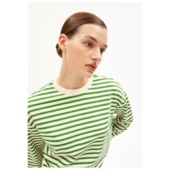 ARMEDANGELS - Frankaa Stripe - Pull -Maloja Magasi armedangels frankaa stripe pull detail 5