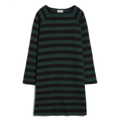 ARMEDANGELS - Women's Danikaa Stripe - Robe -Maloja Magasi armedangels womens danikaa stripe robe 1