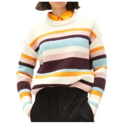 ARMEDANGELS - Women's Naaruko Multicolor - Pull -Maloja Magasi armedangels womens naaruko multicolor pull 1