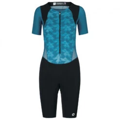 ASSOS - Women's Triator S/S Speedsuit - Combinaison De Cyclisme -Maloja Magasi assos womens triator s s speedsuit combinaison de cyclisme 1