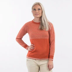 Bergans - Women's Alvdal Wool Jumper - Pull En Laine Mérinos 10 Bergans - Women's Alvdal Wool Jumper - Pull En Laine Mérinos -Maloja Magasi bergans womens alvdal wool jumper pull en laine merinos detail 3