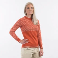 Bergans - Women's Alvdal Wool Jumper - Pull En Laine Mérinos 12 Bergans - Women's Alvdal Wool Jumper - Pull En Laine Mérinos -Maloja Magasi bergans womens alvdal wool jumper pull en laine merinos detail 5