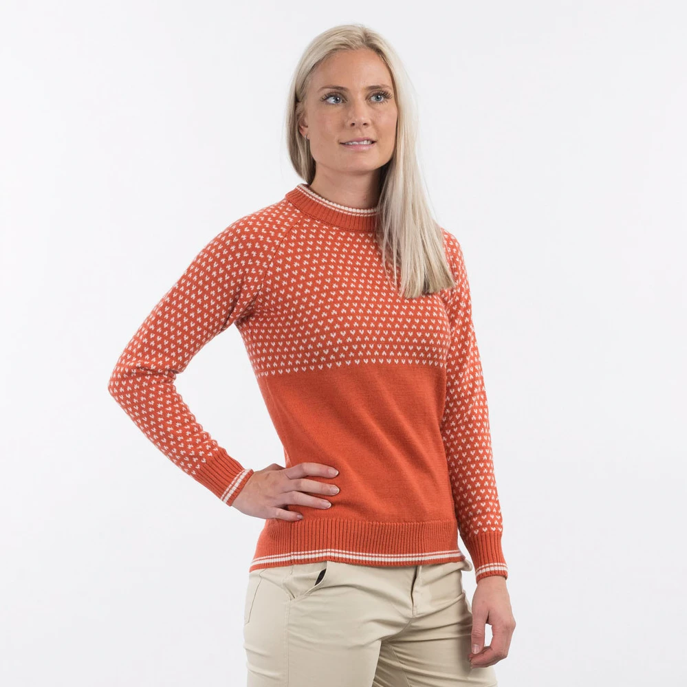 Bergans - Women's Alvdal Wool Jumper - Pull En Laine Mérinos 7 Bergans - Women's Alvdal Wool Jumper - Pull En Laine Mérinos – Image 5