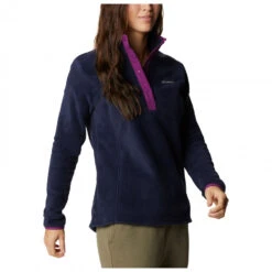 Columbia - Women's Benton Springs 1/2 Snap Pullover - Pull Polaire -Maloja Magasi columbia womens benton springs 1 2 snap pullover pull polaire detail 5