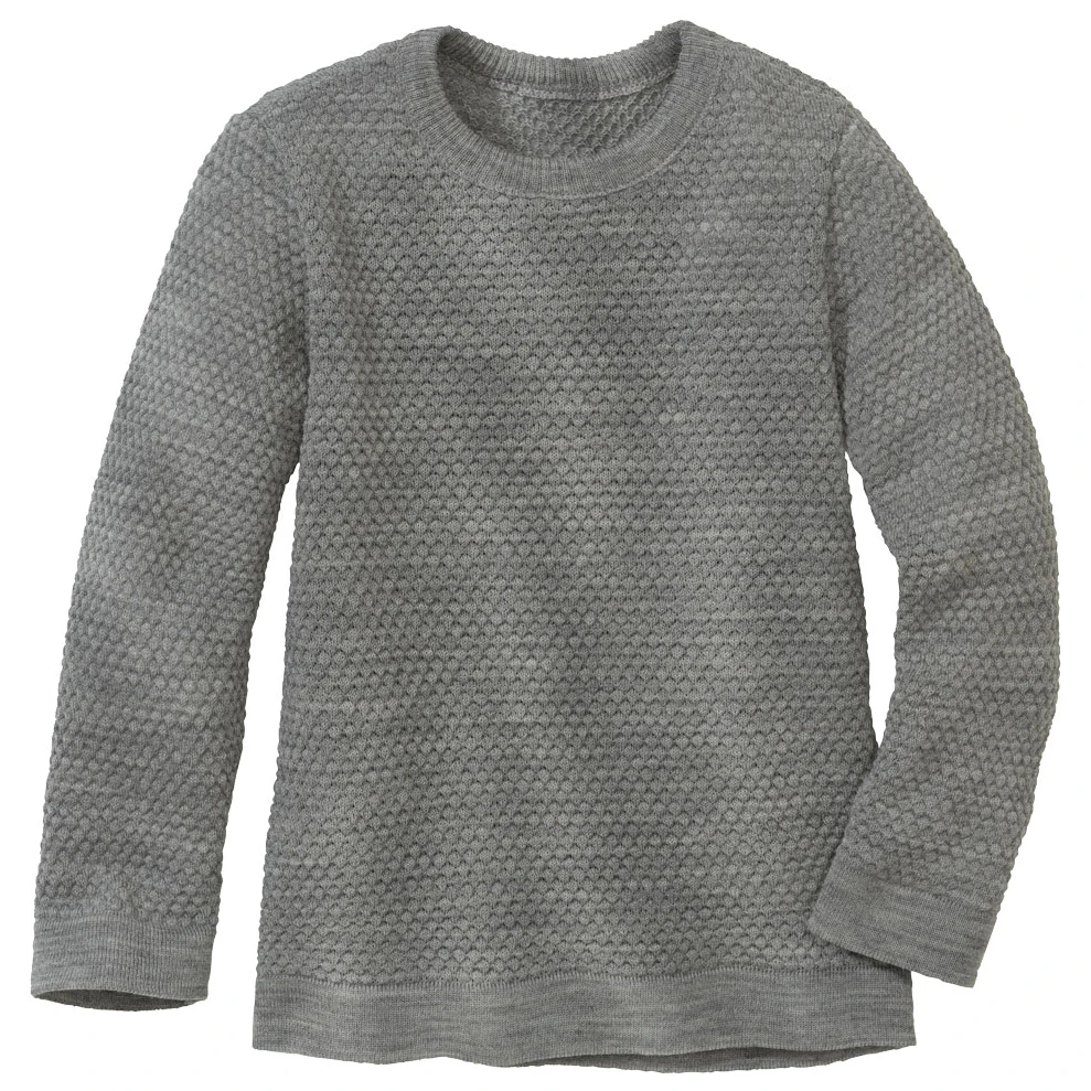 Disana - Kid's Wabenstrick-Pullover - Pull En Laine 5 Disana - Kid's Wabenstrick-Pullover - Pull En Laine – Image 3