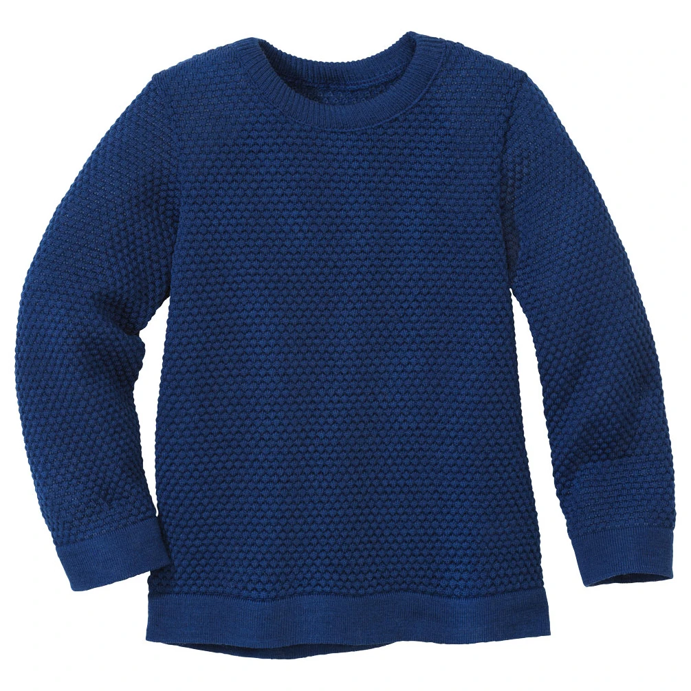 Disana - Kid's Wabenstrick-Pullover - Pull En Laine 6 Disana - Kid's Wabenstrick-Pullover - Pull En Laine – Image 4