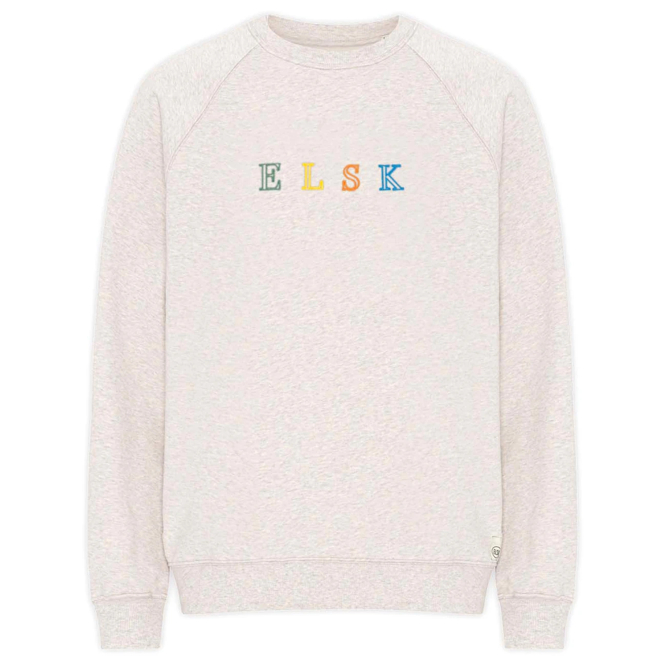 ELSK - Pure Stroke Emb Tværs Crewneck - Pull 6 ELSK - Pure Stroke Emb Tværs Crewneck - Pull – Image 4