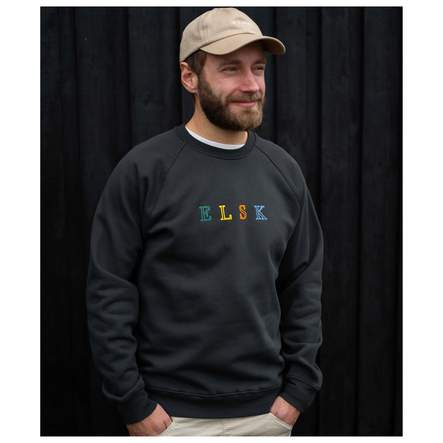 ELSK - Pure Stroke Emb Tværs Crewneck - Pull 4 ELSK - Pure Stroke Emb Tværs Crewneck - Pull – Image 2