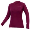 Endura - Women's Baabaa Blend Longsleeve Base Layer - Sous-vêtement Mérinos -Maloja Magasi endura womens baabaa blend longsleeve base layer sous vetement merinos