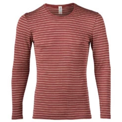 Engel - Striped L/S Shirt - Sous-vêtement Mérinos -Maloja Magasi engel striped l s shirt sous vetement merinos 2