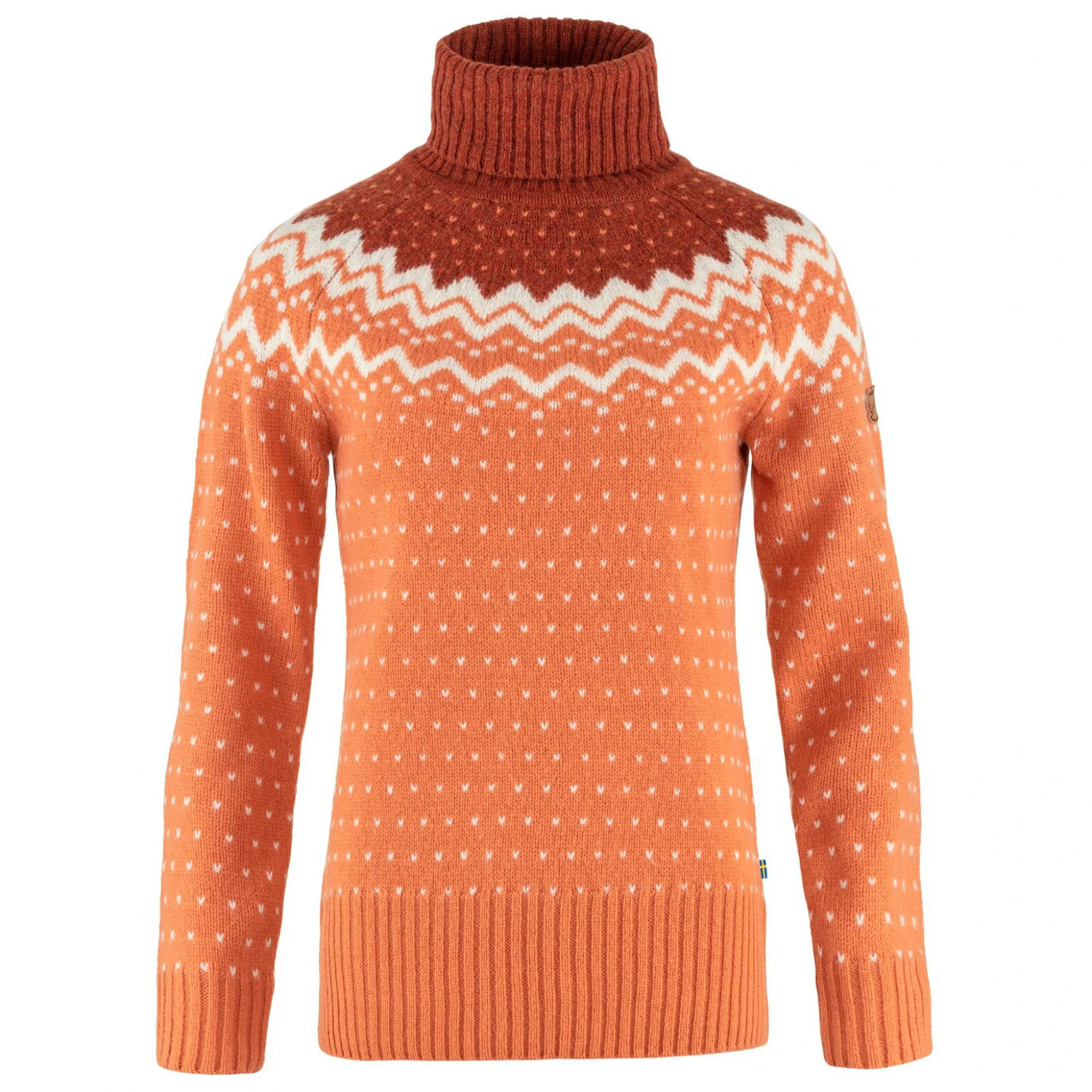 FJÄLLRÄVEN Fjällräven - Women's Övik Knit Roller Neck - Pull En Laine 8 FJÄLLRÄVEN Fjällräven - Women's Övik Knit Roller Neck - Pull En Laine – Image 6