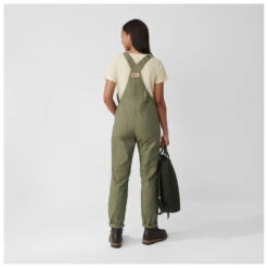 FJÄLLRÄVEN Fjällräven - Women's Vardag Dungaree Trousers - Combinaison -Maloja Magasi fjaellraeven womens vardag dungaree trousers combinaison detail 4
