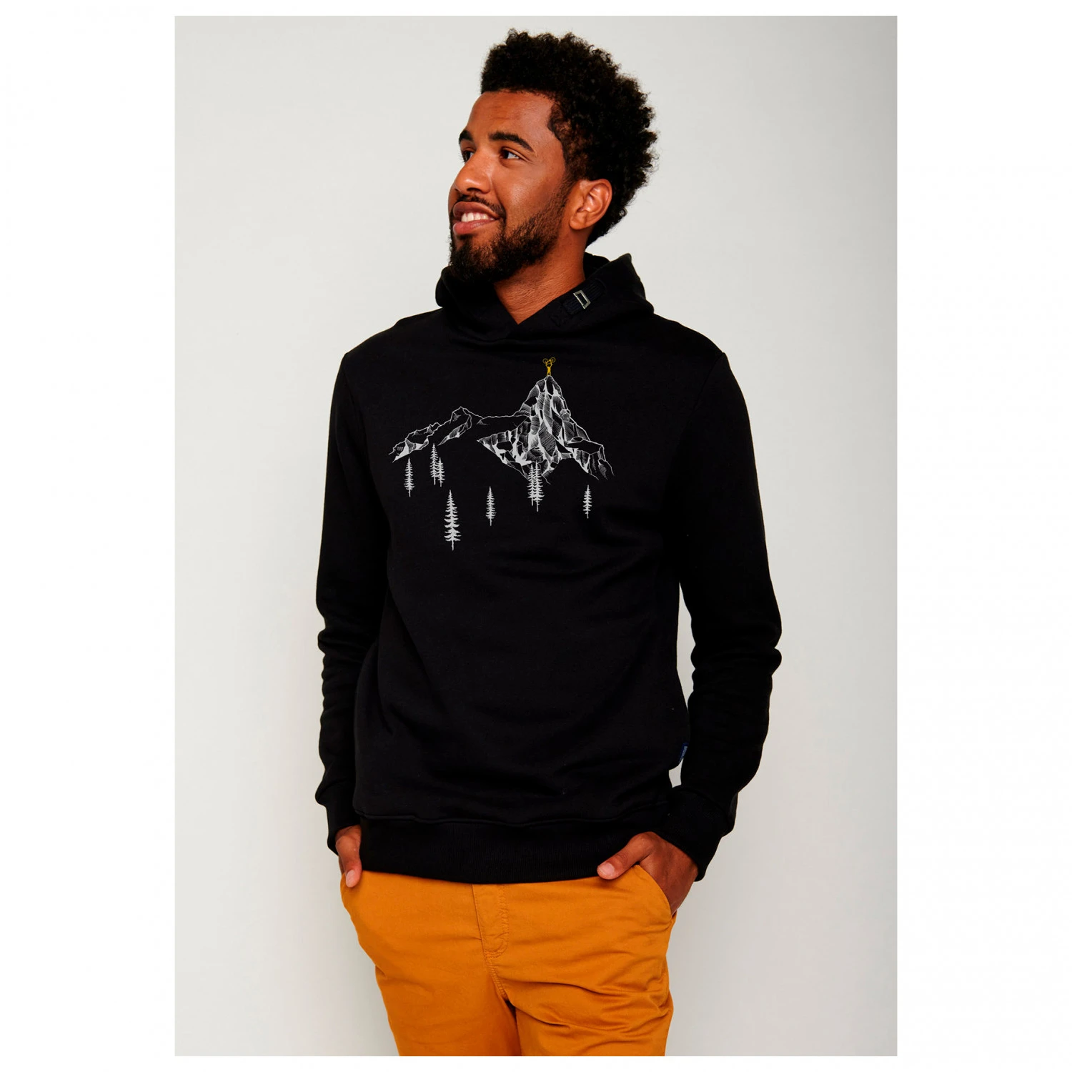 GreenBomb - Bike Destination Star - Sweat à Capuche 4 GreenBomb - Bike Destination Star - Sweat à Capuche – Image 2