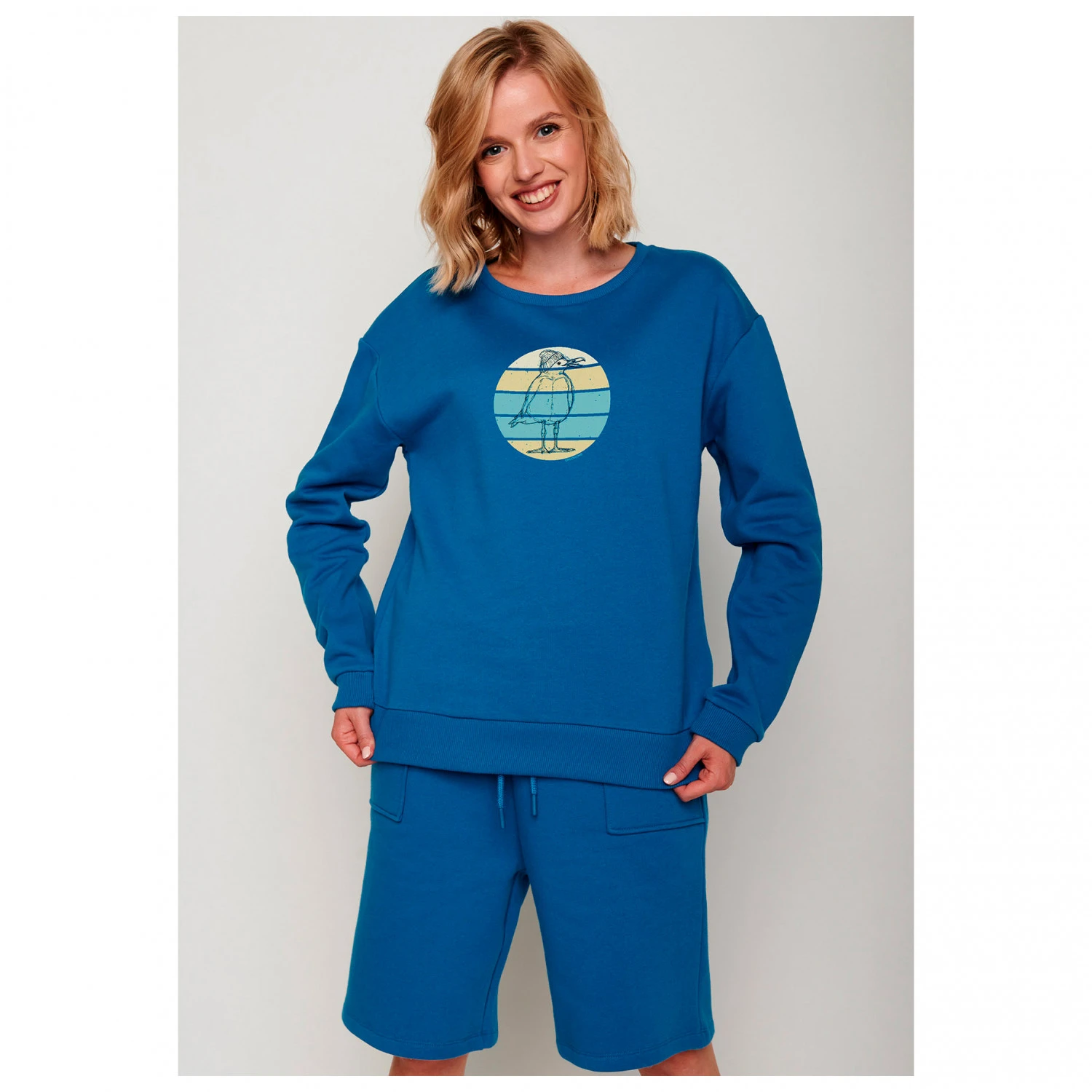 GreenBomb - Women's Animal Seagull Stripes Canty - Pull 4 GreenBomb - Women's Animal Seagull Stripes Canty - Pull – Image 2