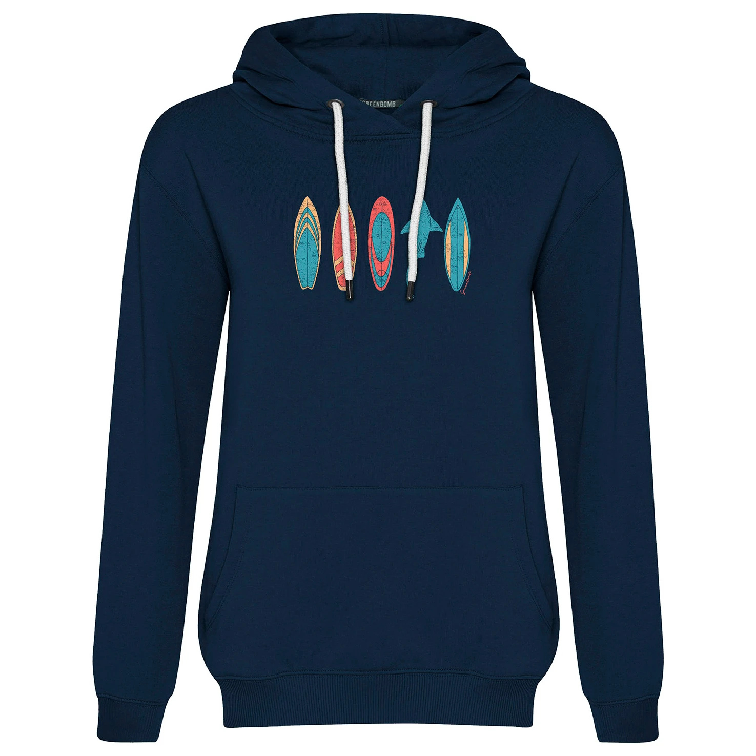 GreenBomb - Women's Lifestyle Shark Chipper - Sweat à Capuche 7 GreenBomb - Women's Lifestyle Shark Chipper - Sweat à Capuche – Image 5