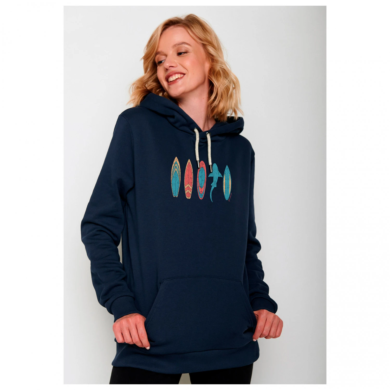 GreenBomb - Women's Lifestyle Shark Chipper - Sweat à Capuche 4 GreenBomb - Women's Lifestyle Shark Chipper - Sweat à Capuche – Image 2