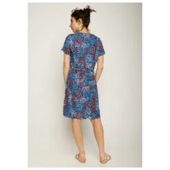 GreenBomb - Women's Sparkling Leaves Hop Dress - Robe -Maloja Magasi greenbomb womens sparkling leaves hop dress robe detail 3