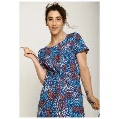 GreenBomb - Women's Sparkling Leaves Hop Dress - Robe -Maloja Magasi greenbomb womens sparkling leaves hop dress robe detail 4