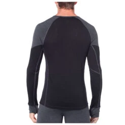 Icebreaker - 260 Zone L/S Crewe - Sous-vêtement Mérinos -Maloja Magasi icebreaker 260 zone l s crewe sous vetement merinos detail 3