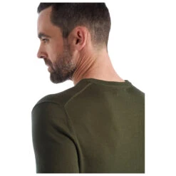 Icebreaker - Wilcox L/S V Sweater - Pull En Laine Mérinos -Maloja Magasi icebreaker wilcox l s v sweater pull en laine merinos detail 4