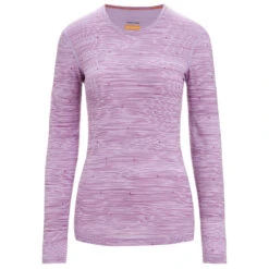 Icebreaker - Women's 200 Oasis L/S Crewe Ski Tracks - Sous-vêtement Mérinos