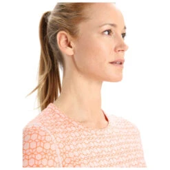 Icebreaker - Women's 250 Vertex L/S Crewe Alpine Geo - Sous-vêtement Mérinos -Maloja Magasi icebreaker womens 250 vertex l s crewe alpine geo sous vetement merinos detail 5