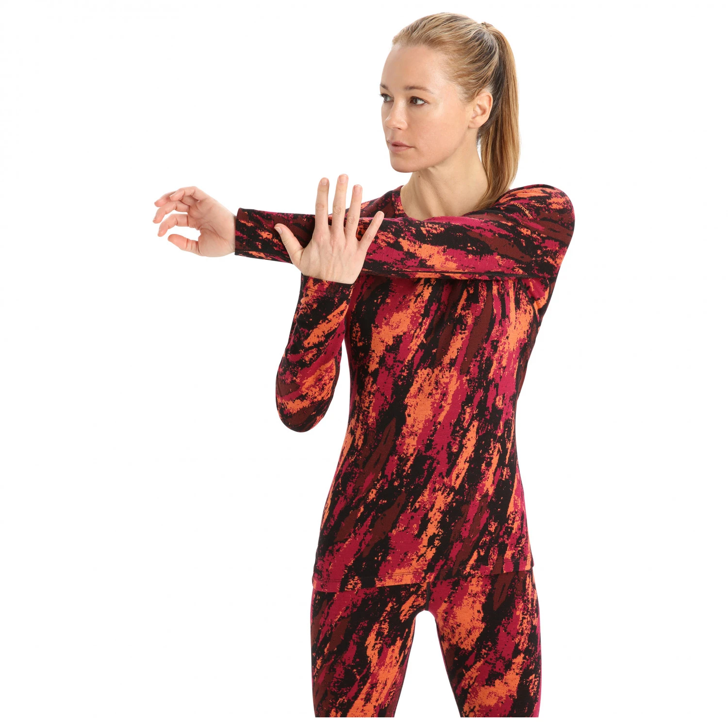 Icebreaker - Women's 250 Vertex L/S Crewe Sedimentary - Sous-vêtement Mérinos 4 Icebreaker - Women's 250 Vertex L/S Crewe Sedimentary - Sous-vêtement Mérinos – Image 2