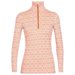 Icebreaker - Women's 250 Vertex L/S Half Zip Alpine Geo - Sous-vêtement Mérinos