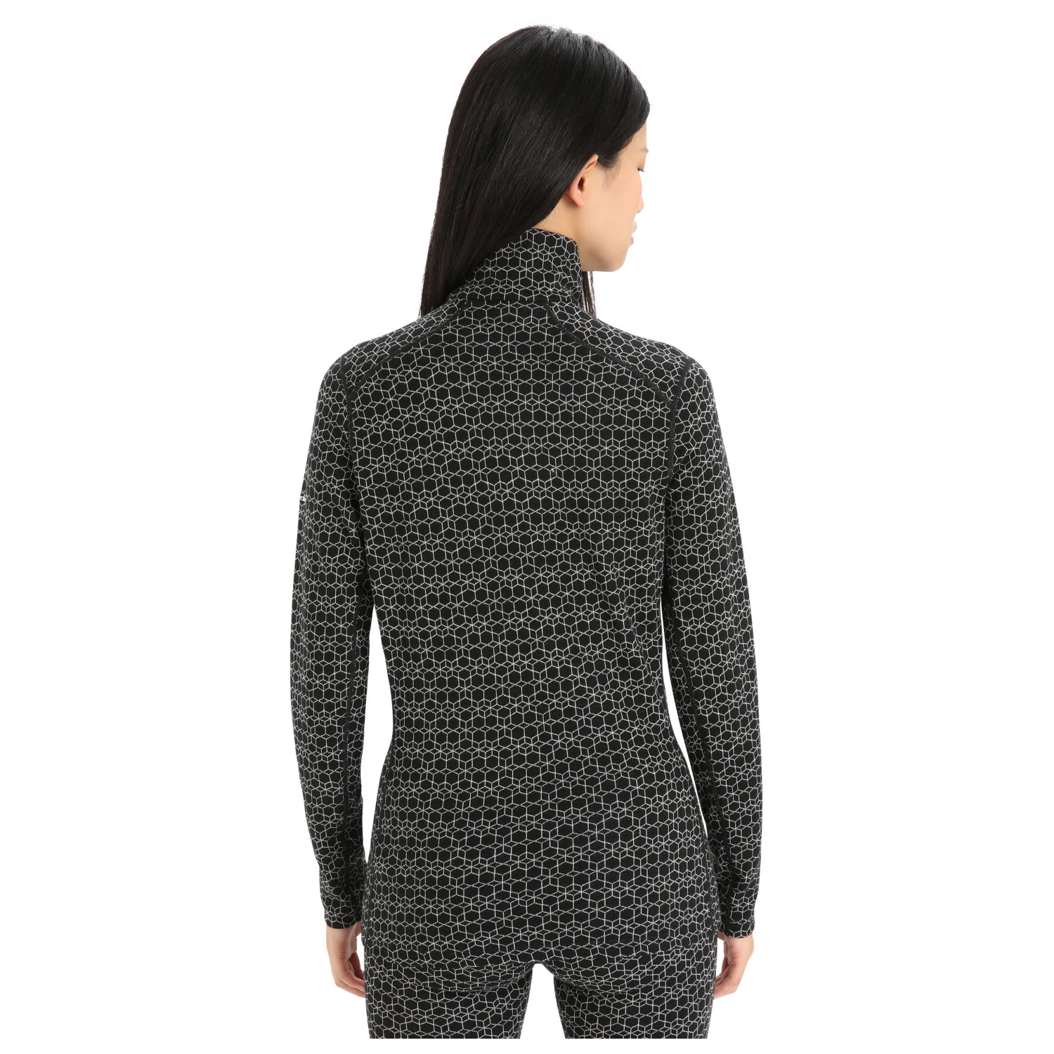 Icebreaker - Women's 250 Vertex L/S Half Zip Alpine Geo - Sous-vêtement Mérinos 5 Icebreaker - Women's 250 Vertex L/S Half Zip Alpine Geo - Sous-vêtement Mérinos – Image 3