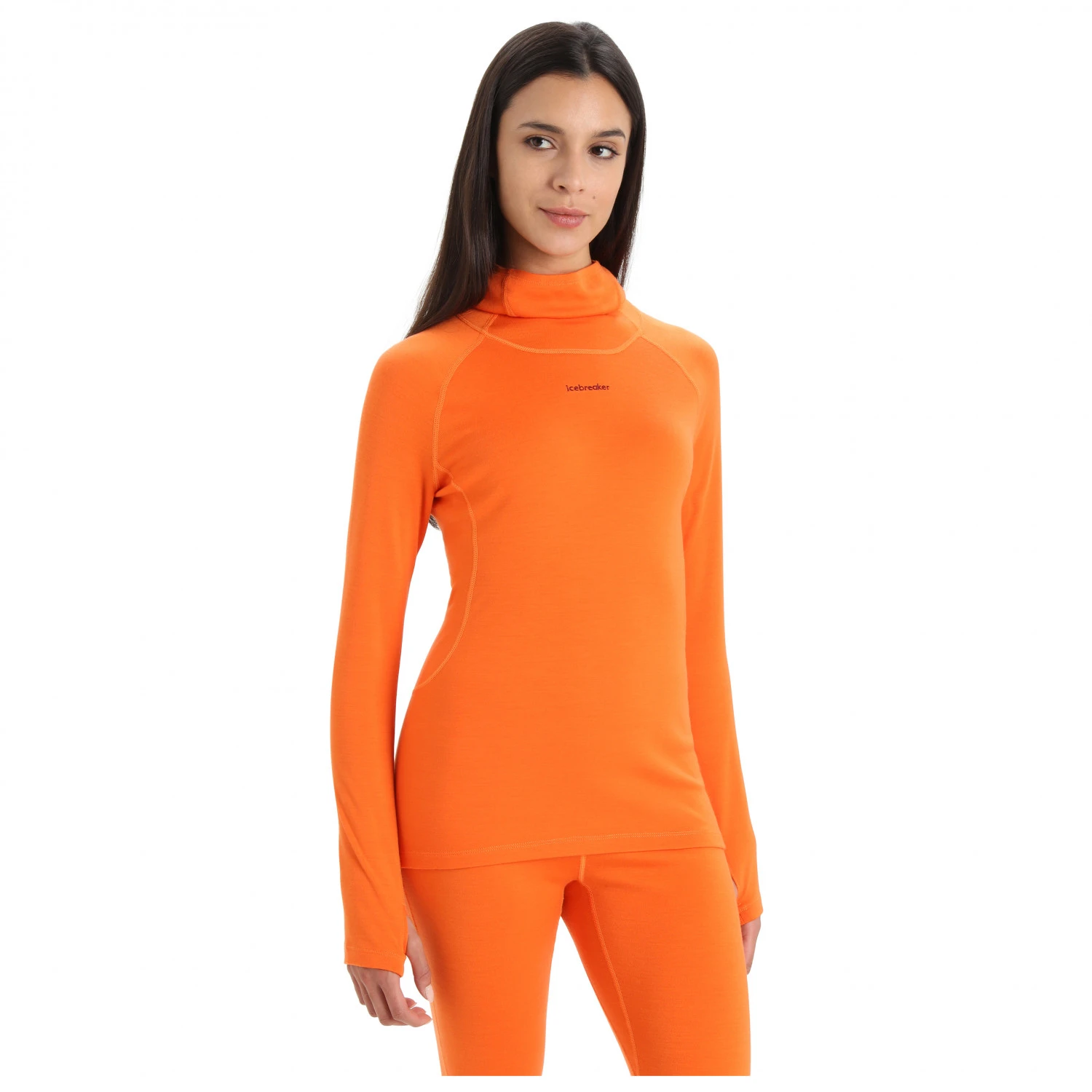 Icebreaker - Women's Merino L/S Roll Neck - Sous-vêtement Mérinos 4 Icebreaker - Women's Merino L/S Roll Neck - Sous-vêtement Mérinos – Image 2