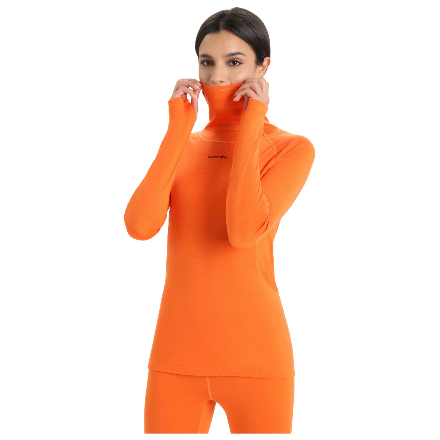 Icebreaker - Women's Merino L/S Roll Neck - Sous-vêtement Mérinos 5 Icebreaker - Women's Merino L/S Roll Neck - Sous-vêtement Mérinos – Image 3