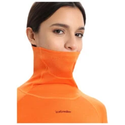 Icebreaker - Women's Merino L/S Roll Neck - Sous-vêtement Mérinos 12 Icebreaker - Women's Merino L/S Roll Neck - Sous-vêtement Mérinos -Maloja Magasi icebreaker womens merino l s roll neck sous vetement merinos detail 5