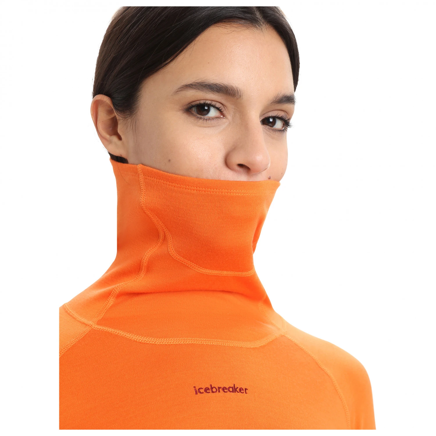 Icebreaker - Women's Merino L/S Roll Neck - Sous-vêtement Mérinos 7 Icebreaker - Women's Merino L/S Roll Neck - Sous-vêtement Mérinos – Image 5