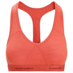 Icebreaker - Women's Sprite Racerback Bra - Sous-vêtement Mérinos -Maloja Magasi icebreaker womens sprite racerback bra sous vetement merinos 4