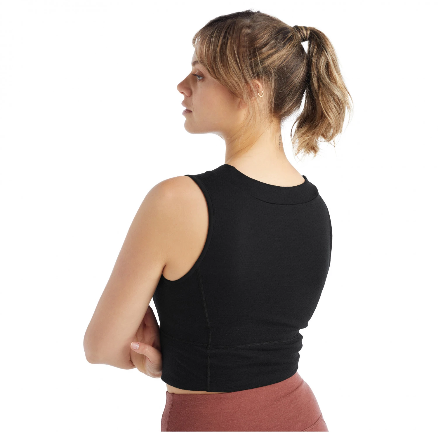 Icebreaker - Women's Zoneknit Cropped Bra-Tank - Débardeur 6 Icebreaker - Women's Zoneknit Cropped Bra-Tank - Débardeur – Image 4