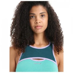 Icebreaker - Women's Zoneknit Sport Bra - Brassière -Maloja Magasi icebreaker womens zoneknit sport bra brassiere detail 5