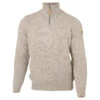 Ivanhoe Of Sweden - NLS Elm Half Zip - Pull En Laine