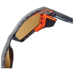 Julbo - Shield Polar + Polarizing S2-4 (VLT 5-20%) - Lunettes Glacier -Maloja Magasi julbo shield polar polarizing s2 4 vlt 5 20 lunettes glacier detail 5