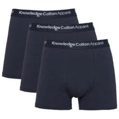 KnowledgeCotton Apparel - 3-Pack Underwear - Sous-vêtement -Maloja Magasi knowledgecotton apparel 3 pack underwear sous vetement 2