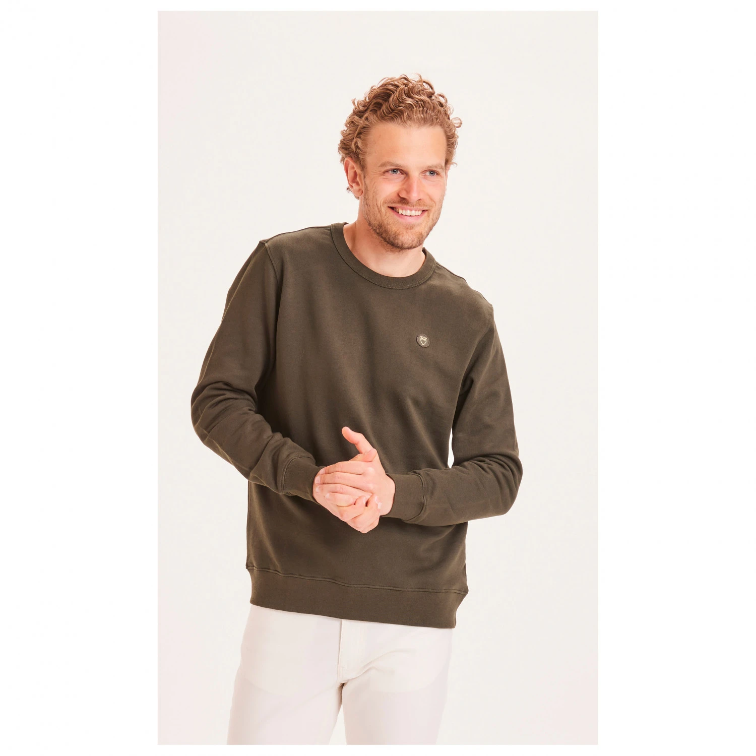 KnowledgeCotton Apparel - Basic Badge Sweat - Pull 6 KnowledgeCotton Apparel - Basic Badge Sweat - Pull – Image 4