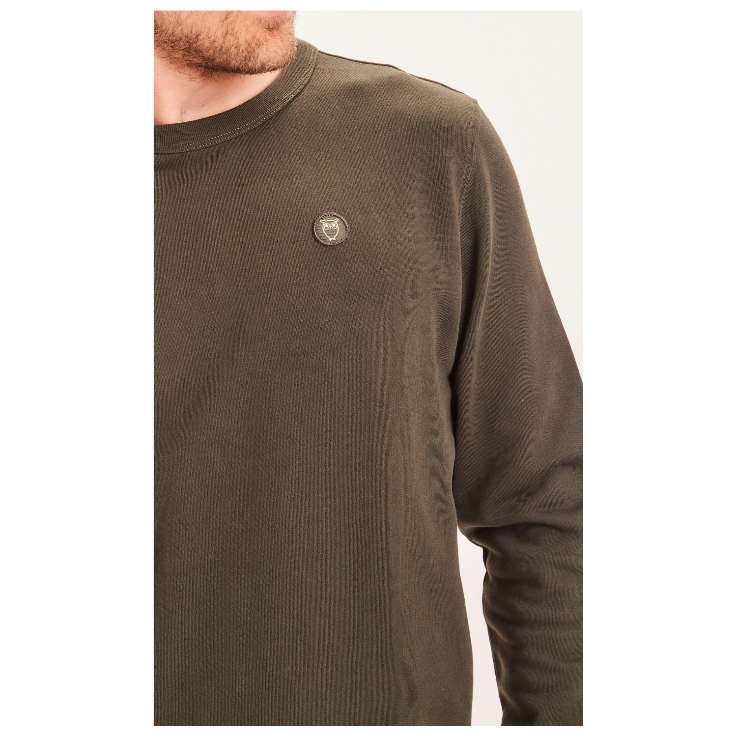 KnowledgeCotton Apparel - Basic Badge Sweat - Pull 7 KnowledgeCotton Apparel - Basic Badge Sweat - Pull – Image 5