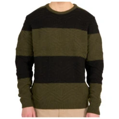 KnowledgeCotton Apparel - Cable Block Crew Neck Knit - Pull En Laine 9 KnowledgeCotton Apparel - Cable Block Crew Neck Knit - Pull En Laine -Maloja Magasi knowledgecotton apparel cable block crew neck knit pull en laine 1