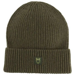 KnowledgeCotton Apparel - Organic Wool Rib Beanie - Bonnet -Maloja Magasi knowledgecotton apparel organic wool rib beanie bonnet 3