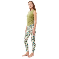 Mandala - Women's Side Ruffled Top - Haut De Yoga -Maloja Magasi mandala womens side ruffled top haut de yoga detail 4