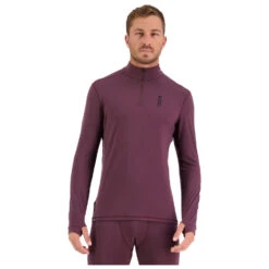 Mons Royale - Cascade 1/4 Zip - Sous-vêtement Mérinos 9 Mons Royale - Cascade 1/4 Zip - Sous-vêtement Mérinos -Maloja Magasi mons royale cascade 1 4 zip sous vetement merinos detail 3
