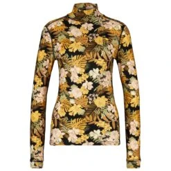 Mons Royale - Women's Cascade Mock Neck L/S - Sous-vêtement Mérinos -Maloja Magasi mons royale womens cascade mock neck l s sous vetement merinos 3